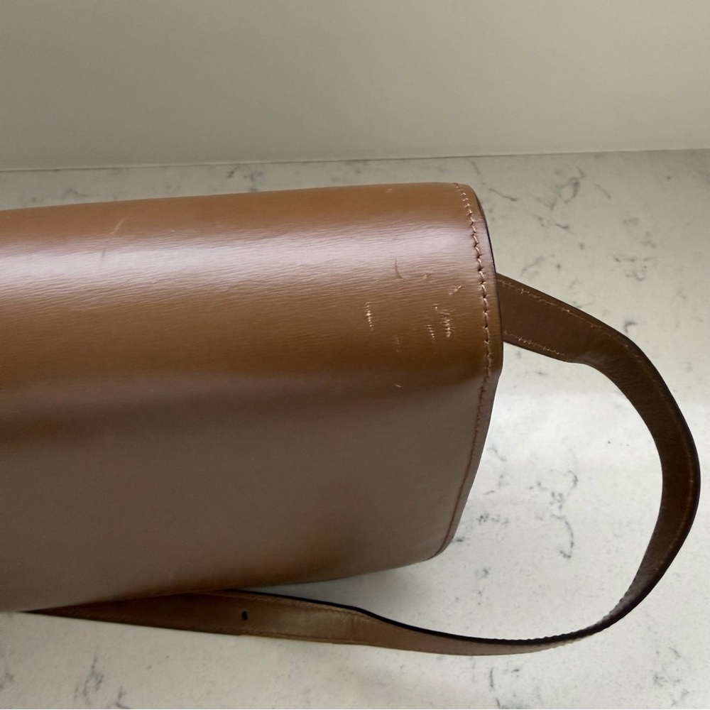 Celine Brown Box Calf Box Bag with Gold Hardware - Picture 7 of 12